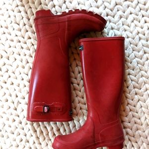 Barbour rain boots